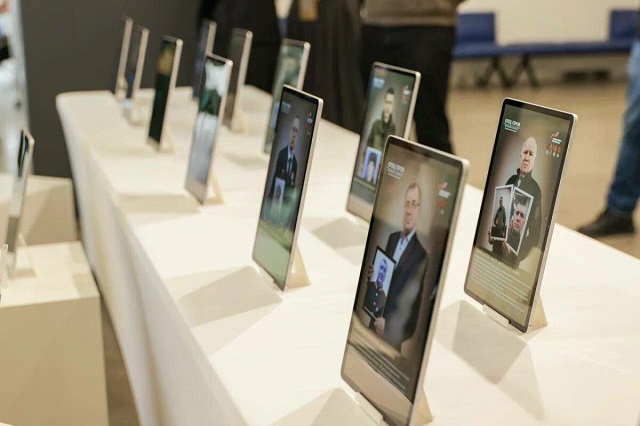 В Альметьевске запустили первую в Татарстане цифровую выставку «Отец Героя»