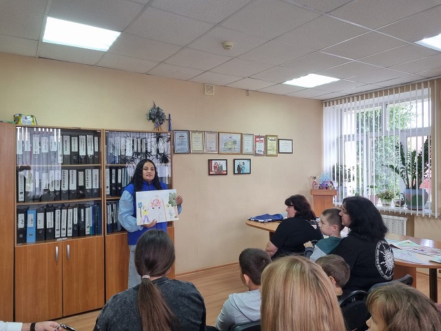 Дети бойцов СВО приняли участие в конкурсе о ПДД