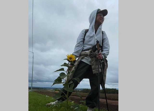 Из Набережных Челнов в Казань «на своих двоих» пришла любительница красот татарстанской природы