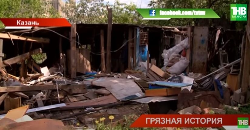 Дальняя история: снег растаял, а свалка осталась - видео