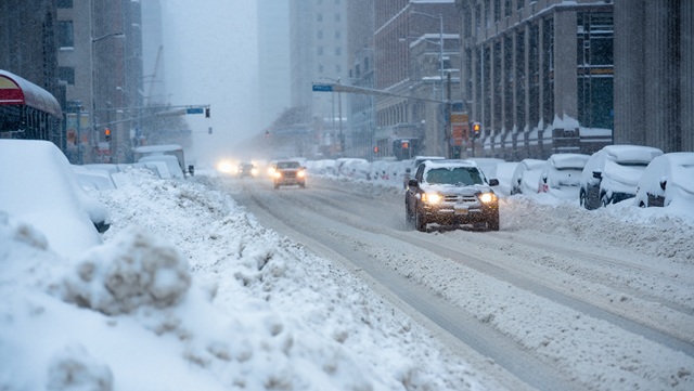 Снежная стена накроет Татарстан: ветер до 14 м/с и метель