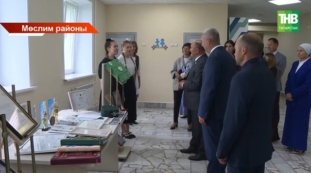 Республиканың милли мәгарифенә үз өлешен кертүче Мөслим гимназиясе бу уку елын яңарып каршы ала