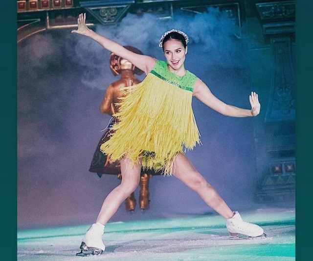 Алина Загитова опубликовала видео с нарезкой выступления в шоу «Аленький цветочек»