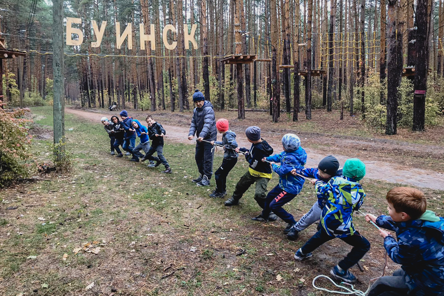 Буа мөхтәсибәте балалар өчен урманда квест үткәргән