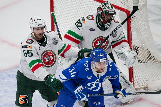 «Ак Барс» - «Динамо»: прямая трансляция решающего матча серии ¼ финала Кубка Гагарина