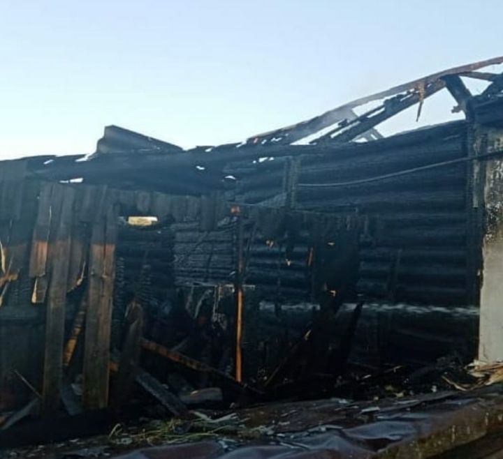 Арчаның Иске Ашыт авылында янгын чыга