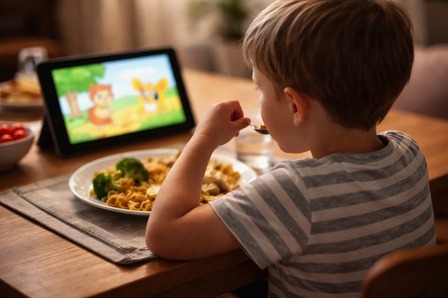 Мультик за обедом: психолог КФУ объяснила, почему это опасно для ребенка