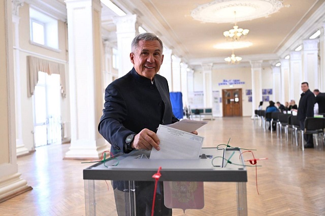 Рөстәм Миңнеханов беркетмәләрнең беренче 0,11% эшкәртү йомгаклары буенча 91%тан артык тавыш җыя