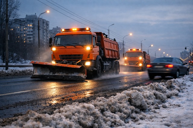 Казанда тәүлек эчендә 10 мең тоннадан артык кар чыгарылган