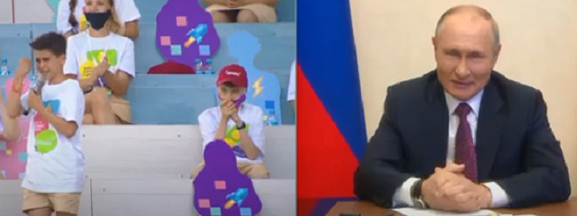 "Ты не стесняйся этих слез": Путин успокоил заплакавшего от волнения мальчика
