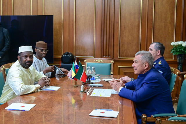 Минниханов и Гойта обсудили сотрудничество Татарстана и Мали