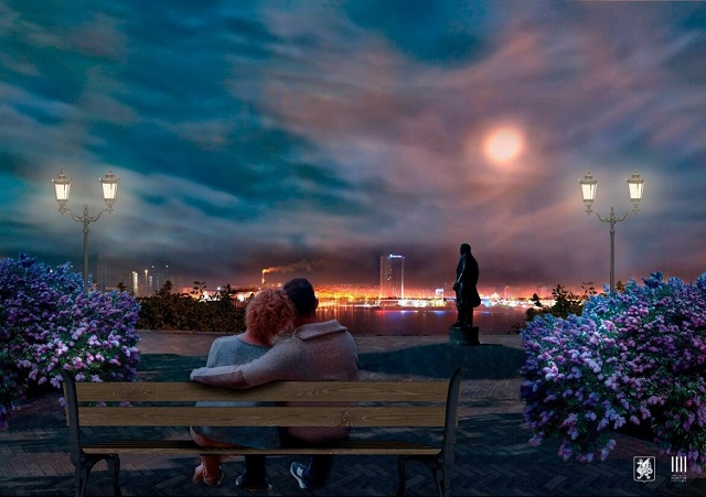 Опубликованы эскизы проекта благоустройства Фуксовского сада в Казани