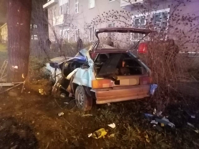 31-летний житель Казани погиб, на высокой скорости врезавшись в дерево на авто