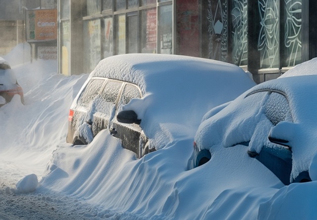 Снежные атаки на Татарстан продолжаются