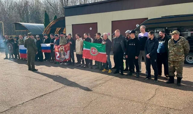 37 человек оправились служить по контракту в зону СВО из Нижнекамска