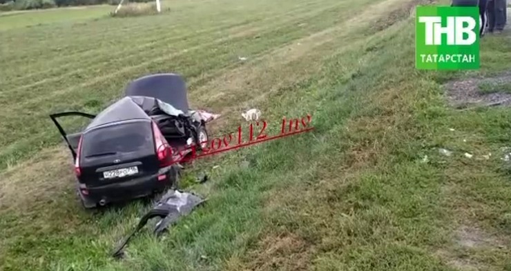 В Татарстане в вылетевшей на встречку «Ладе» погиб мужчина