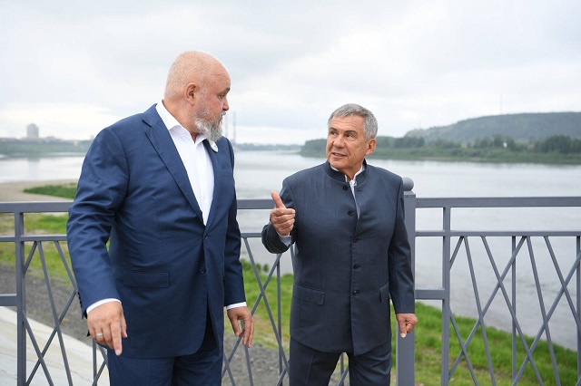 Минниханов прибыл с рабочей поездкой в Кузбасс