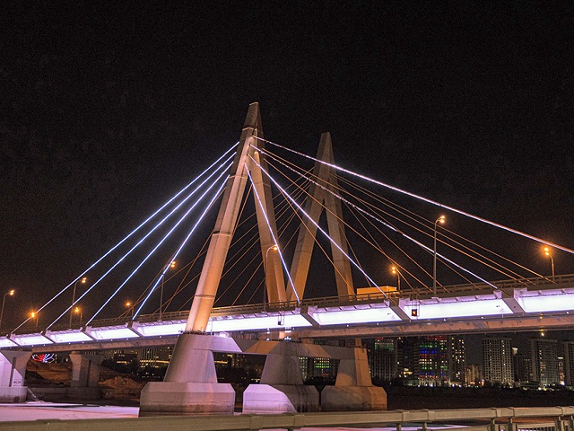 Шумозащитные экраны на мосту «Миллениум» в Казани обошлись в 82 млн рублей