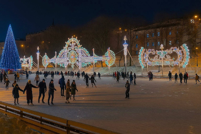 Каток на «Черном озере» в Казани будет закрыт до 30 января из-за непогоды