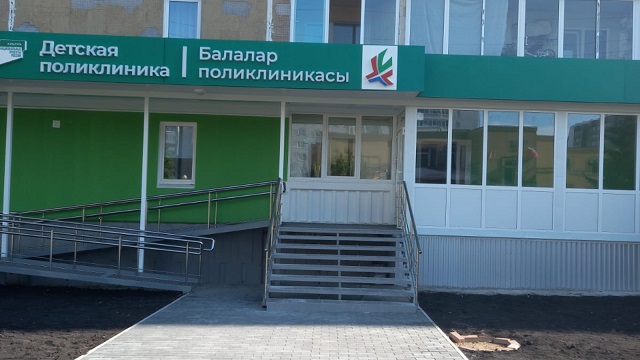 Ремонт в детской поликлинике Елабуги по нацпроекту завершили наполовину
