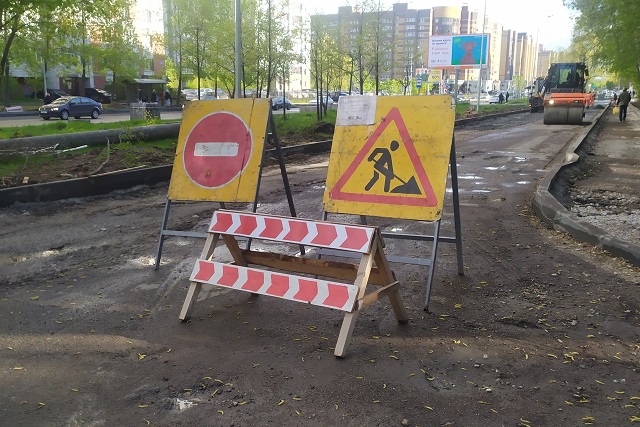 Движение по Горьковскому шоссе в Казани перекрыли до конца года