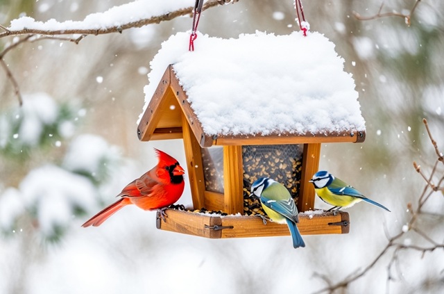 Птичий фастфуд: почему хлеб в кормушке — это яд, а сало — спасение