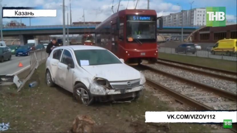 Малолетняя девочка пострадала в ДТП, произошедшем на проспекте Победы в Казани
