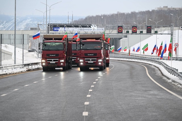 По второму этапу Вознесенского тракта в Татарстане проехало более 1,1 млн автомобилей