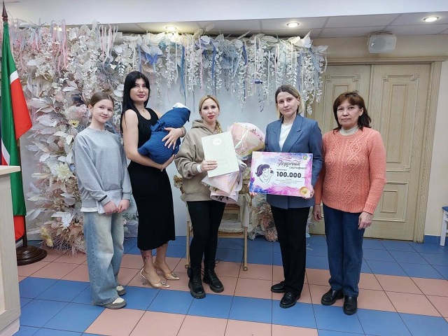 В семье военнослужащего из Заинска родилась дочь