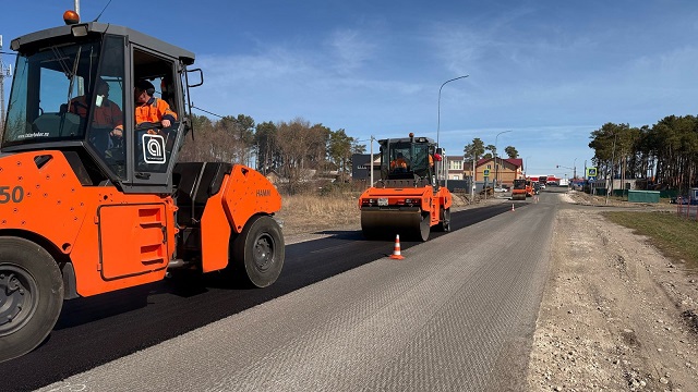 В Татарстане ремонтируют дорогу Песчаные Ковали — Орловка