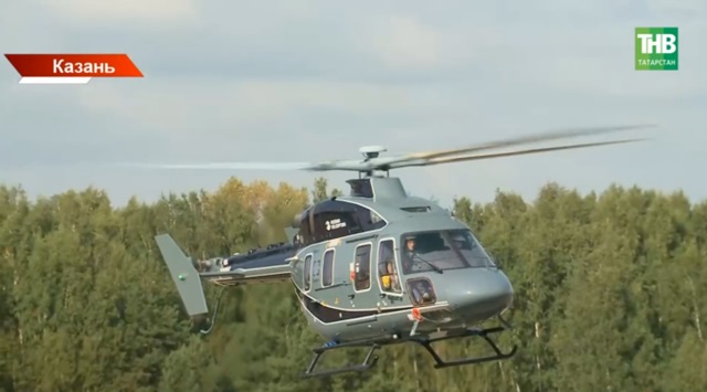 Исторический полет: на КВЗ впервые поднялся в небо вертолет «Ансат» с отечественным двигателем