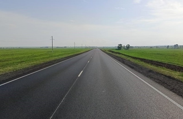 В Алексеевском районе РТ по нацпроекту отремонтировали дорогу