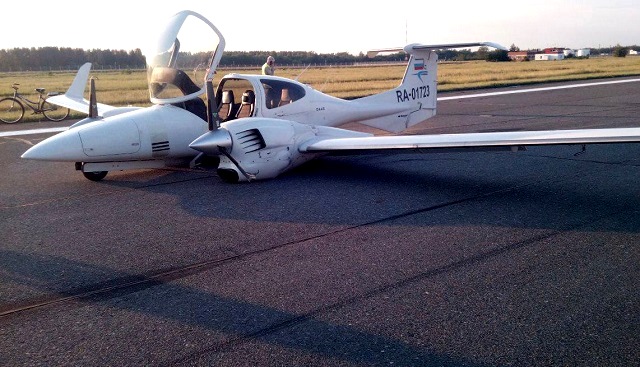 Ошибка пилотирования стала причиной жесткой посадки самолета в Бегишево