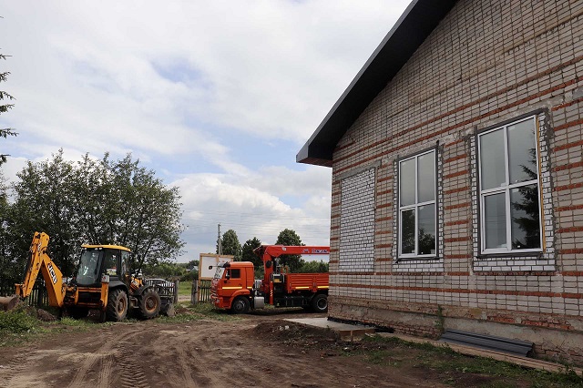 Нацпроект: ремонтные работы над Домом культуры ведутся в Зеленодольском районе РТ