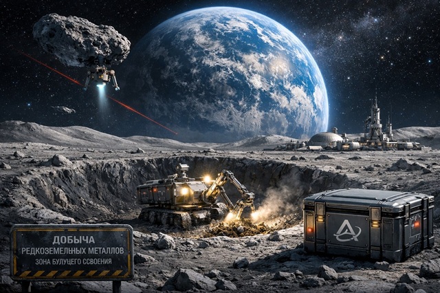 Через 20 лет редкоземельные металлы исчезнут: учёный КФУ — о добыче ресурсов на Луне и астероидах