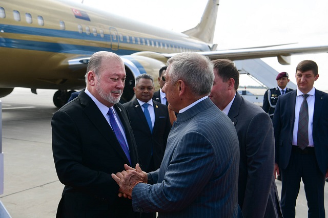 Рөстәм Миңнеханов Малайзия короле Солтан Ибраһим белән очрашу уздырды