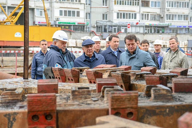 Рустам Минниханов дал старт проходке тоннеля второй ветки казанского метро