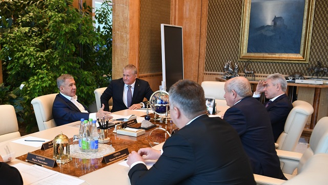 Минниханов обсудил с руководством Минюста РФ реализацию проекта «Квартал юсиции»