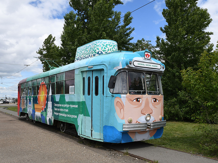 Казанда «Түбәтәй» раритет экскурсия трамвае маршруты билгеле булды