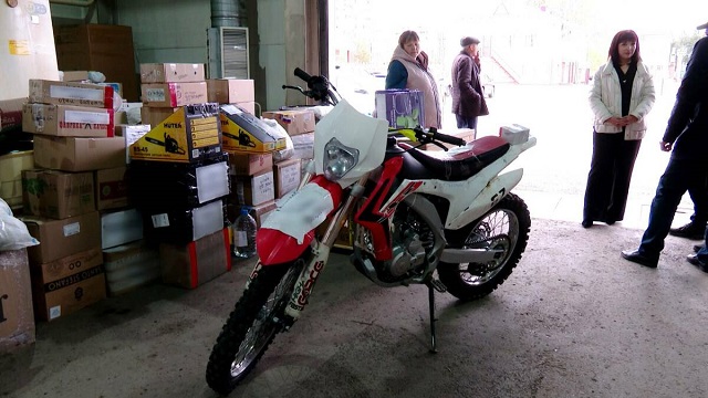 Альметьевск отправил бойцам СВО мотоцикл, холодильное оборудование и стройматериалы