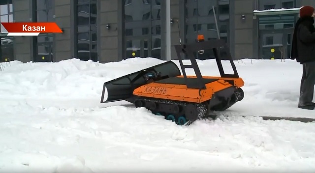 Кар көри ала торган роботларны сынап карадылар