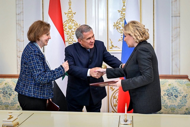 Минниханов обсудил с главой Минкульта РФ Любимовой реализацию совместных проектов