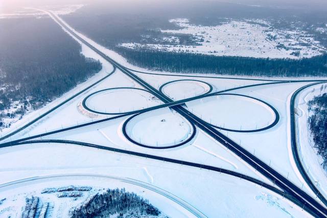 Движение на М-12 от Москвы до Казани увеличилось вдвое в новогодние каникулы