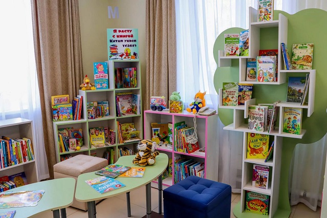 В Тетюшском районе РТ открыли библиотеку нового поколения