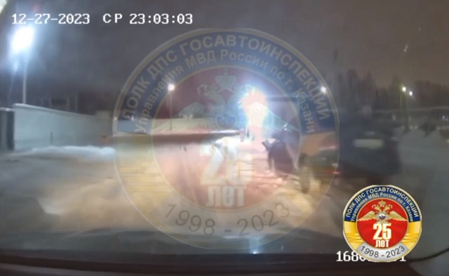 В Казани задержали нетрезвого водителя каршеринга, устроившего погоню