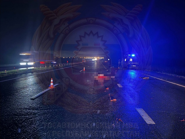 Смертельный наезд «Лады» на пешехода произошел в Мамадышском районе Татарстана