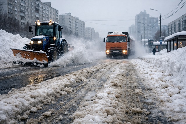 Узган тәүлектә Казанда 30,9 мең тонна кар чыгарылган
