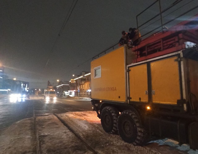 «Метроэлектротранс»: в центре Казани приостановлено движение троллейбусов