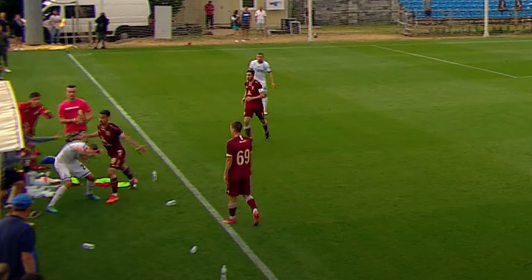 «Рубин» и «Динамо» устроили драку в товарищеском матче