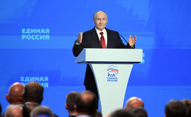 Владимир Путин пожелал «Единой России» удачи на выборах